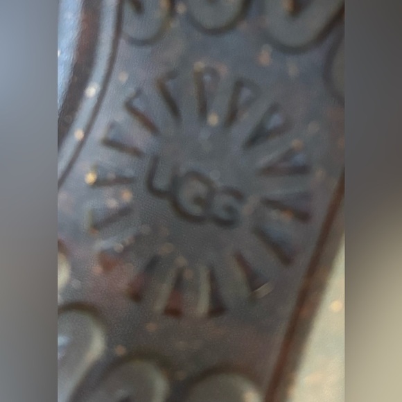 UGG akadia Womens leather boots shearling lining Sz 7 - Picture 10 of 12